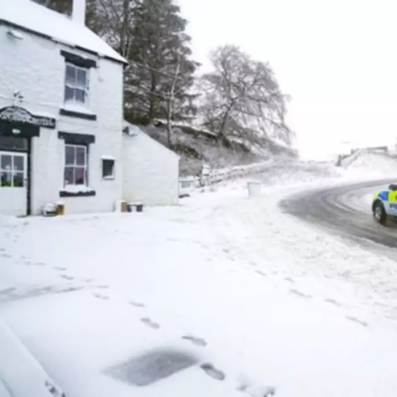 UK Weather Maps Turn Green as Widespread Snow Forecast Amid -8C Freeze
