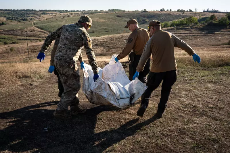 Ukrainian Volunteers Recover Over 1,500 Fallen Soldiers From Frontlines