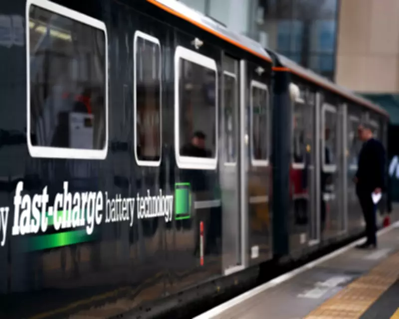 UK's First Rapid-Charging Battery Train Enters Passenger Service in West London