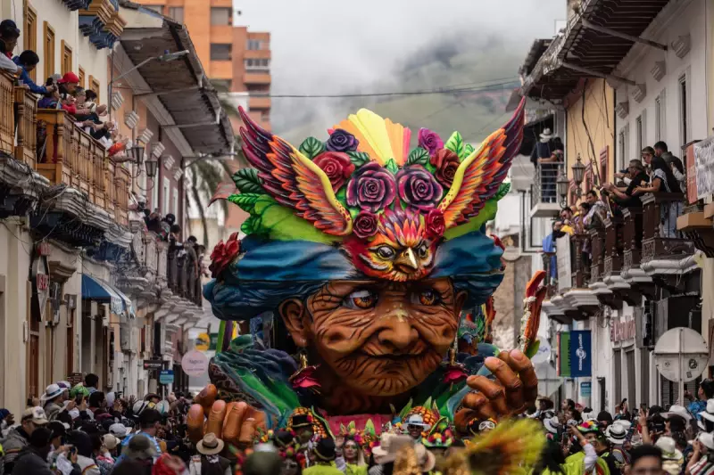 UNESCO Black and White Carnival Lights Up Pasto, Colombia