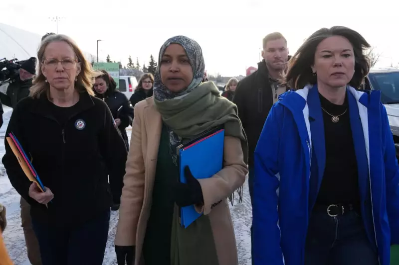 US Congress Members Ilhan Omar, Angie Craig, Kelly Morrison Blocked from ICE Facility