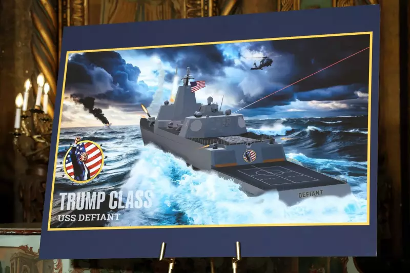 US Navy Chief Advocates for Megawatt Lasers on New Trump-Class Battleships