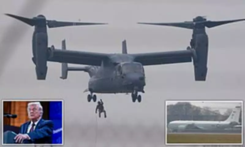 US Nuclear Sniffer Plane Arrives in UK Amid Rising Iran Tensions