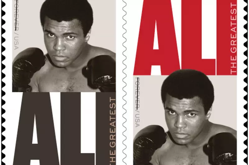 US Postal Service Unveils Muhammad Ali Stamp in Louisville