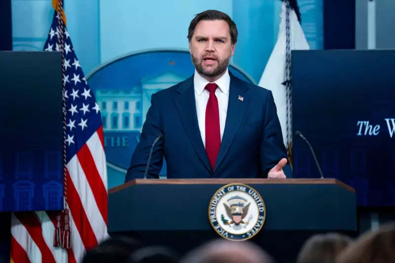 Vance's White House Outburst: VP Unleashes Fury on Media Over ICE Shooting