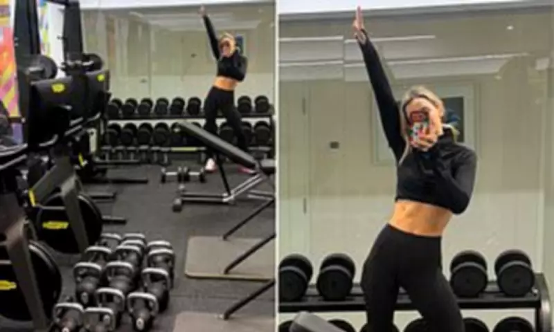 Vogue Williams Flaunts Abs in Lavish Irish Home Gym Amid London Move
