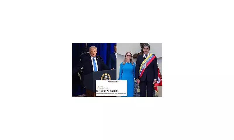 Washington Post Breaks Ranks, Praises Trump's Bold Capture of Venezuelan Leader Maduro