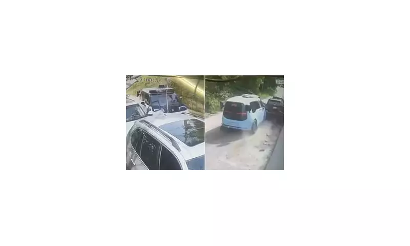 Waymo Van Crashes Into Multiple Parked Cars Near Dodgers Stadium in Los Angeles