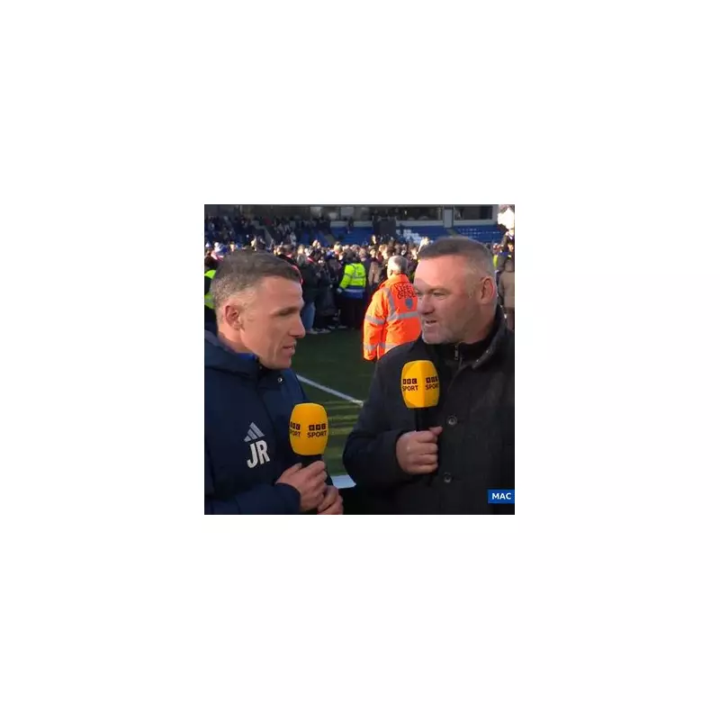 Wayne Rooney Fights Back Tears as Brother John's Macclesfield Stun Palace in FA Cup