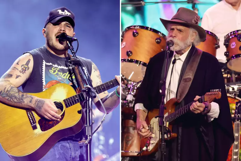 Zach Bryan gifted Bob Weir's guitar days before Grateful Dead icon's death