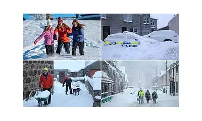 Aberdeenshire Snowed In: A Family's Tale of Joy and Frustration Amid Three Feet of Snow