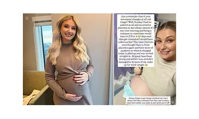 Amy Hart Hospital Dash After Baby Movement Change: Urges Mums to Call Triage