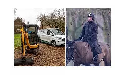 Andrew's New Home: Sky TV & Security Fence Installed at Norfolk Farm