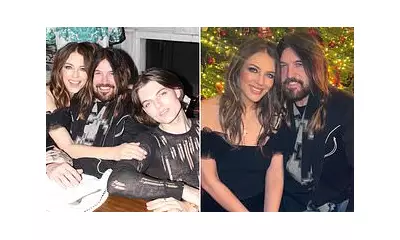 Elizabeth Hurley & Billy Ray Cyrus Ring in 2026 with Loved-Up Festive Snaps