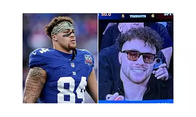 Giants' Theo Johnson Sparks Fury After 'Illness' Sees Him at Knicks Game