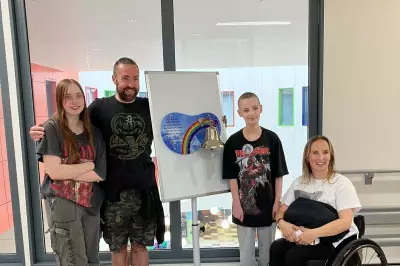 Glasgow Boy, 4, with Rare Condition Meets Hero Kane at Disneyland