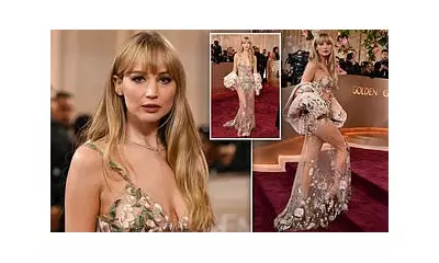 Jennifer Lawrence's 'Naked Dress' at 2026 Golden Globes Sparks Heated Debate
