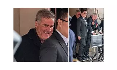 Richard Keys Grins Amid Gabby Logan Tribute Row After Claridge's Lunch