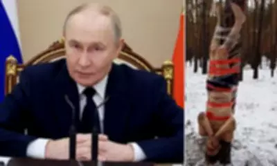 Russian Army's Brutal Tactics: Soldiers Hung Upside Down as Punishment in Ukraine