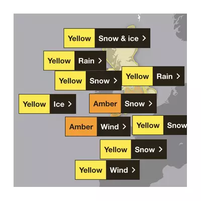 Storm Goretti: UK Braces for 90mph Winds and 30cm Snow as Met Office Issues Alerts