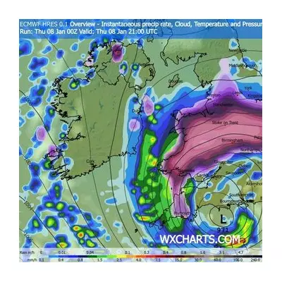 Storm Goretti Unleashes 'Weather Bomb' with 100mph Winds and 30cm Snow