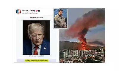 Trump Claims 'Acting President' Role in Venezuela Amid $100bn Oil Push