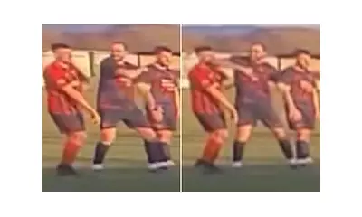 Welsh Footballer Arrested After Viral Elbow Assault Caught on Camera