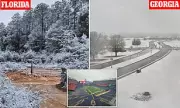 18 US States on High Alert as Frigid Blast Brings Rare Snow to Florida and Georgia