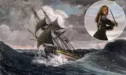 1856: Pregnant 19-Year-Old Saves Clipper Ship in Cape Horn Storm