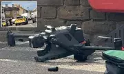 4kg Police Drone Crashes, Injures Child in Kent After Hitting Cable