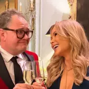 Amanda Holden's Sparkling NYE: Family Snaps & Alan Carr Celebration