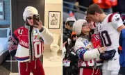 Ann Michael Maye Steals AFC Championship Spotlight with Custom Patriots Jacket