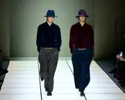 Armani's New Era: Leo Dell'Orco Debuts Menswear with Bold Colours