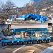 Austrian Engineers Move 1,400-Tonne Bridge Without Cranes in Innsbruck