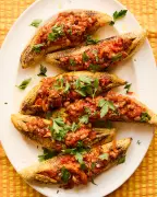 Beat Winter Blues with West African Sunshine Dishes: Chicken Yassa Pie & Plantain Boats