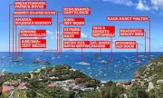 Billionaire Yacht Armada Sparks 'Tacky' Backlash in St Barths for New Year