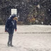 Brits urged to use socks over shoes to stop slipping on snow and ice