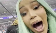 Cardi B's Sideline Celebration as Patriots Reach Super Bowl LX