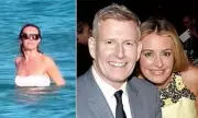 Cat Deeley's New Year Beach Break: White Bikini Swim Amid Divorce