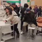 Chaos Erupts at IKEA Closing Sale as Shoppers Brawl Over Furniture Bargains