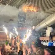 Chilling Photo Shows Sparkler Igniting Ceiling in Swiss Ski Resort Bar Fire That Killed 40