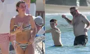 Coleen Rooney Shows Off Toned Bikini Body on Barbados Beach Holiday