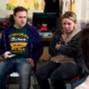 Corrie's Alan Halsall tearfully reacts as on-screen mum Claire Sweeney quits soap