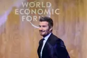 David Beckham Breaks Silence at Davos Amid Son's Explosive Family Feud Claims