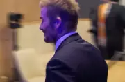 David Beckham Confronted Over Brooklyn's Family Feud Statement at Davos
