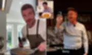David Beckham Cooks for Gordon Ramsay in Meal Kit Launch Amid Brooklyn Feud