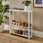 Dunelm's Stylish Bamboo Shoe Rack Slashed to £28 in Clearance Sale