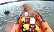 Edinburgh RNLI Rescue: Man Saved After Drifting to Sea on Inflatable Mattress