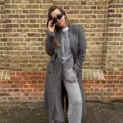 Emma Louise Connolly's £90 M&S Pinstripe Coat Sells Out Fast After Rave Review
