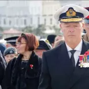 Fake Admiral's Eerie 'I've Been Expecting You' to Police After Remembrance Day Stunt
